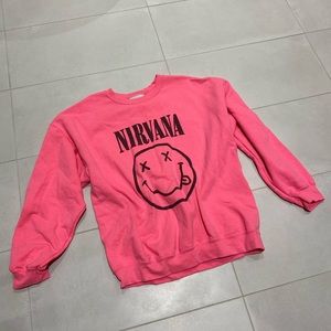 Nirvana graphic sweatshirt